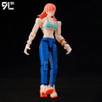 9L3D Gedruckte Anime One Piece Naruto Demon Slayer Dummy13 Lucky T13 Bewegliche Shapeshift Actionfiguren Mannequin Spielzeug Sammlerstücke