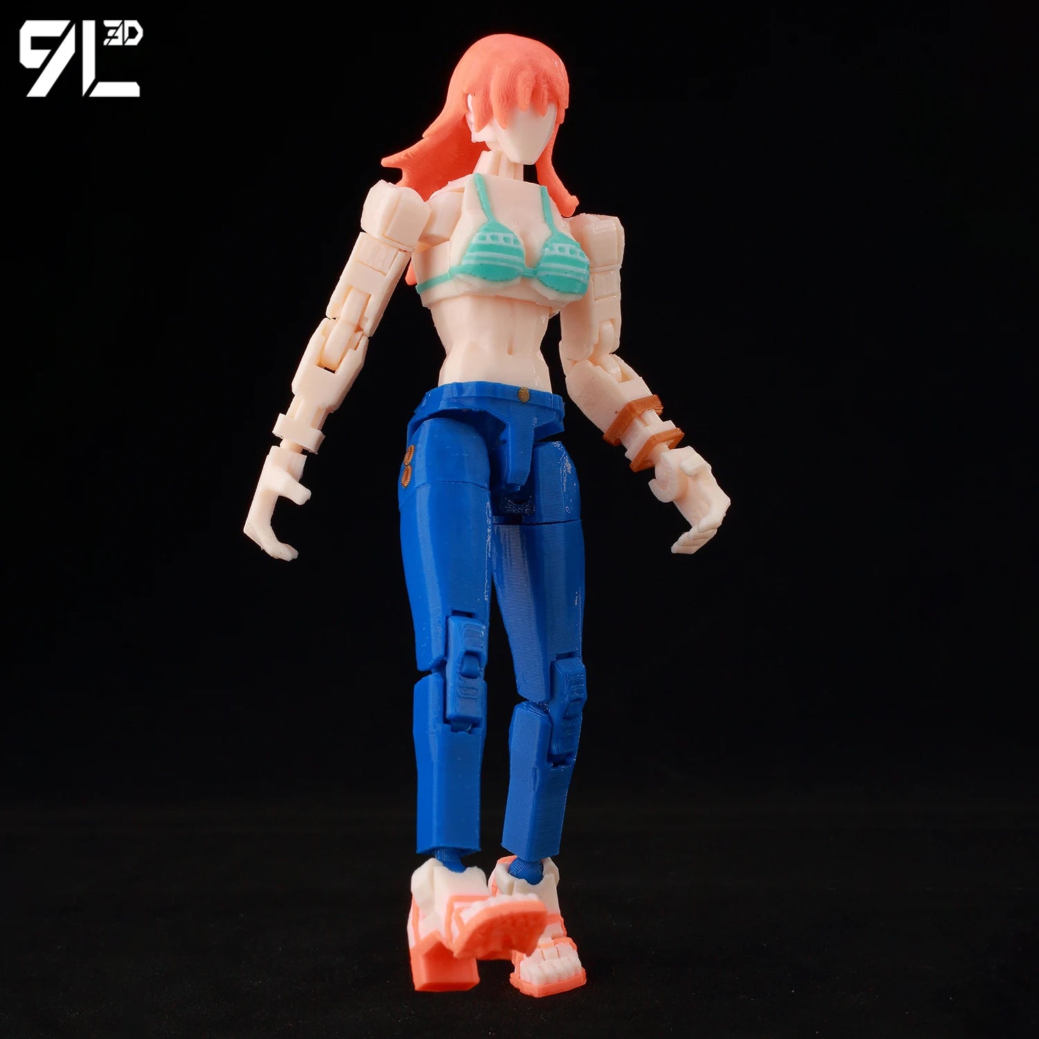 9L3D Gedruckte Anime One Piece Naruto Demon Slayer Dummy13 Lucky T13 Bewegliche Shapeshift Actionfiguren Mannequin Spielzeug Sammlerstücke