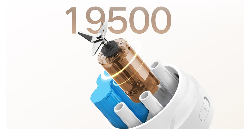 MIJIA Tragbarer Mixer 2,40S Schnelles Entsaften,19500 U/min,300ML Fassungsvermögen Mixer Entsafter Maschine,PCTG Becherkörper Mixer