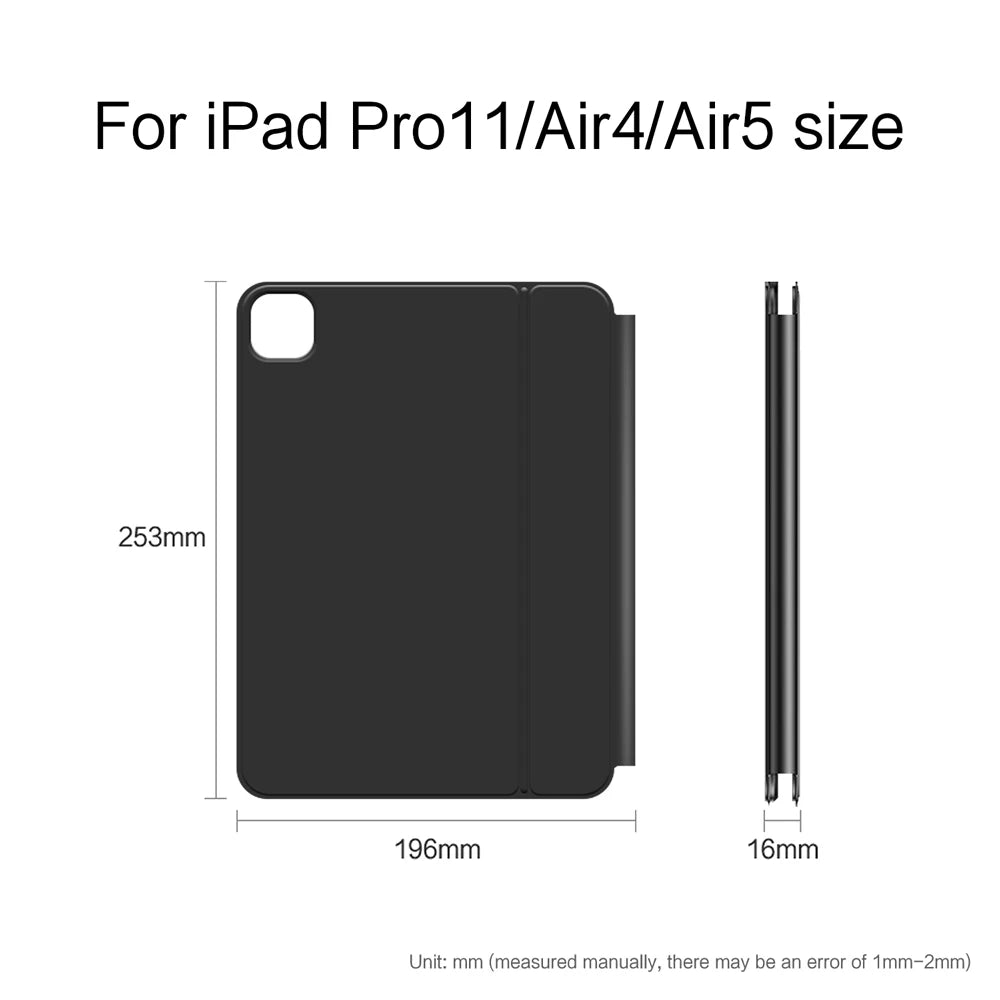 TouchPad Magic Keyboard für iPad Air 11 13 M4 2026 M3 M2 iPad 10 10. Gen. Air 4 5 6 iPad Pro 11 12,9 13'' M5 M4 Smart Cover Hintergrundbeleuchtung