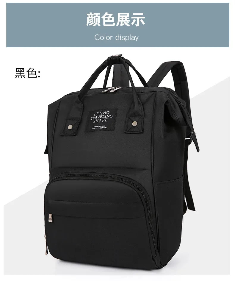Wickelrucksack Windeltasche Mama Große Kapazität Taschen Mama Baby Multifunktionale Wasserdichte Outdoor Reise Windeltaschen für die Babypflege