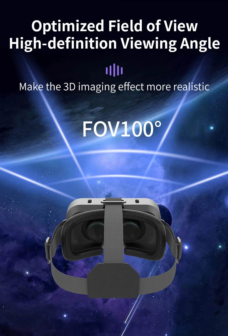 VR Brille 3D Virtual Reality Headset Geräte Helm Linsen Goggles Smart Für Smartphones Handy Mobil Spiel Viar Viewer Set