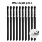 Gelstifte Set 0,5 mm Schwarz Blau Rot Nachfüllung Gelstift Rundspitze Schul- & Bürobedarf Schreibwaren Kawaii Zubehör Schreibwaren
