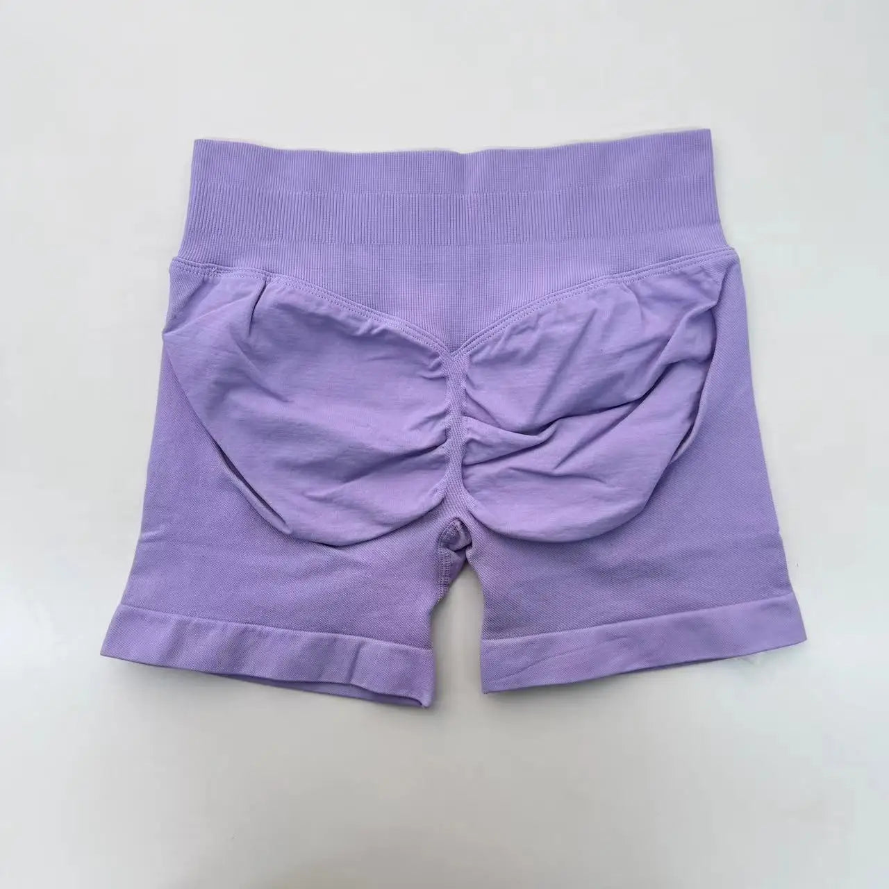 Impact Shorts 4.5" Nahtlos, hochelastisch, niedrig gerippter Bund, dezenter Po-Kontur-Shorts, Fitness Workout Yoga Gym Shorts