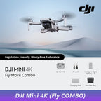 DJI Mini 4K Drohne Kamera 249g 3-Achsen Gimbal Stabilisierung 10km Videoübertragung Auto Rückkehr Widerstand Lange Akkulaufzeit Original C0
