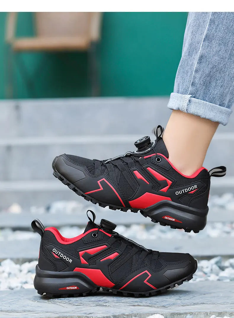 Men Women Cycling Shoes zapatillas ciclismo mtb Bike Riding Shoes Motorcycle Shoes Waterproof Bicycle Shoes Hiking Sneaker Black