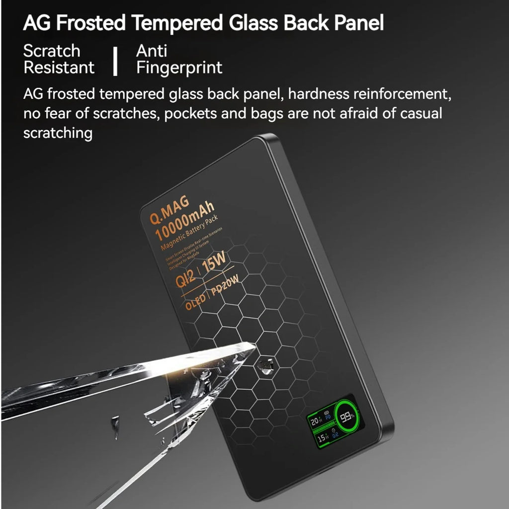 QI 2.1 Magnetische Powerbank Kabelloses Schnellladen Tragbarer externer Ersatzakku für iPhone 12-17 Pro Watch Airpods 5000/10000mAh