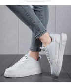Mode Frauen Freizeitschuhe Atmungsaktive Walkingschuhe Flache Schuhe Sneaker Weiß Damen-Schuhe Sport Laufen Outdoor Walking Für Herren