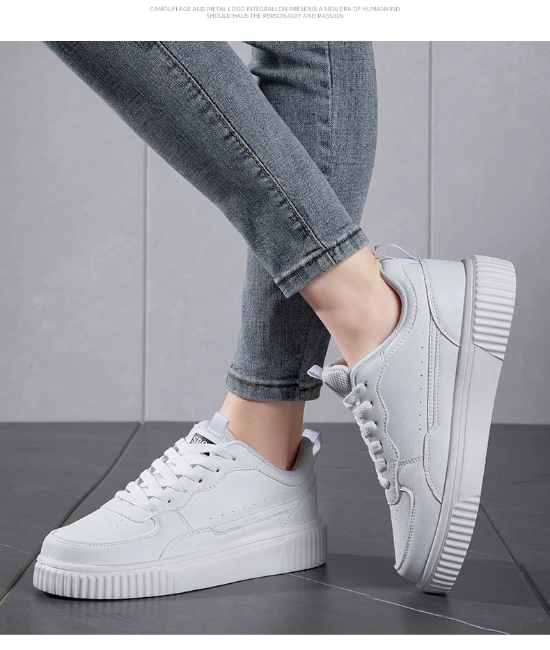 Mode Frauen Freizeitschuhe Atmungsaktive Walkingschuhe Flache Schuhe Sneaker Weiß Damen-Schuhe Sport Laufen Outdoor Walking Für Herren
