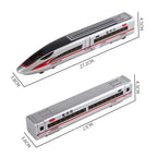 1:60 Maßstab FuXing Hochgeschwindigkeitszug Spielzeugauto Modell Sound Licht Fernbedienung Elektrische Simulation Zugmodelle Ornamente Geschenke