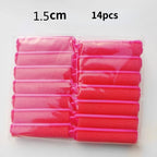 6-14 Stück weiche Schaumstoffkissen-Lockenwickler für Haare, Lockenwickler für Friseursalons, DIY-Locken, Friseurset, DIY-Heimhairstyling-Werkzeuge