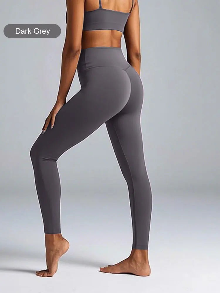 Sommerschlussverkauf High-Waist Yoga-Hose – 4-Wege-Stretch schnelltrocknende Leggings für Laufen Radfahren Fitnessstudio-Training