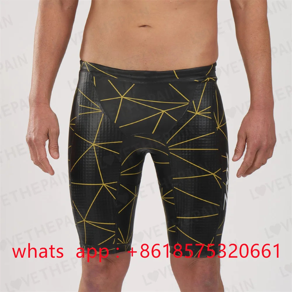 Zootekoi Herren Badehose Trainings-Badeshorts Strand-Badehose Schwimmhose Jammer Sommer Sport Surfhose Shorts 2024