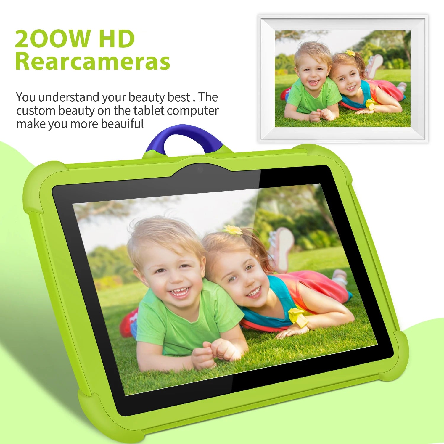 Neues 5G WIFI 7 Zoll Android Kinder-Tablet Quad Core 4GB RAM 64GB ROM Dual-Kameras Günstiges und einfaches Kindergeschenk Tablet PC