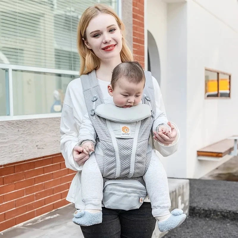 Egobaby 360 Omni Baby Carrier Cotton Breathable Ergonomic Backpacks Holder Shoulder Waist Belt Sling Suspenders 360