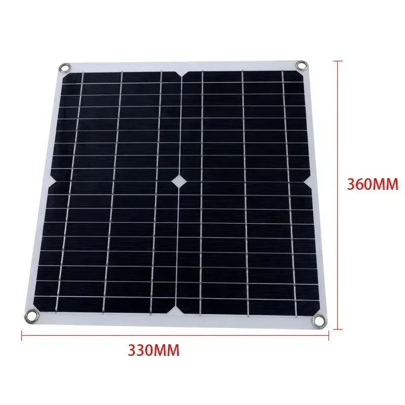 Hocheffizienter Outdoor Solarpanel-Doppellüfter für Hundehütte, Lager, Wohnmobil, Gewächshaus-Lüfter, Luftpumpe zur Temperaturkühlung