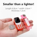 SERVO BM10 Mini-Handy 2 SIM-Karten Bluetooth-Kopfhörer Stimmwandler Dialer Geringe Strahlung Tonaufnahme Kleines Mobiltelefon