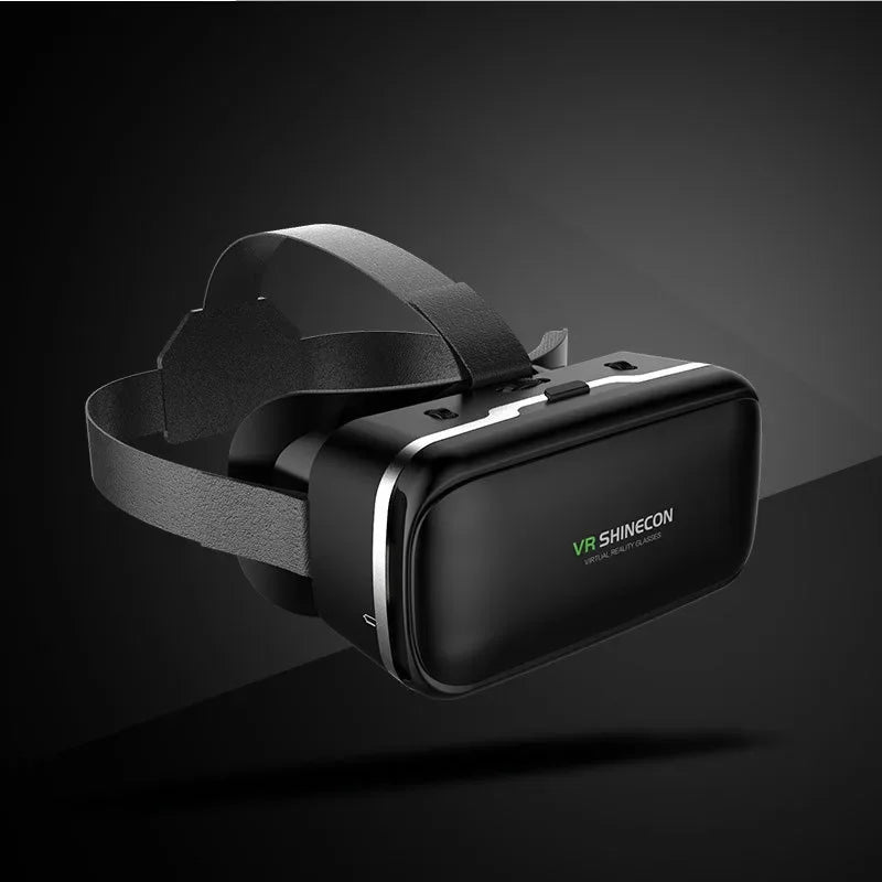 VR Shinecon 10.0 Helm 3D-Brille Virtual Reality Headset für Smartphones VR-Brille Videospiel Fernglas