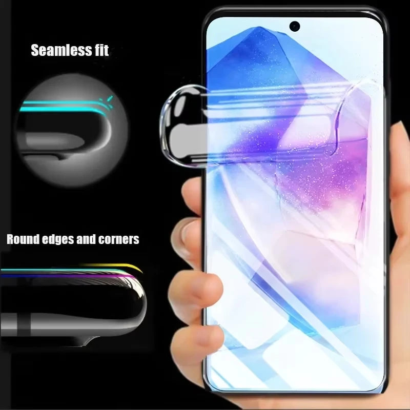 Hydrogel-Folie für Poco X6 F6 X5 F5 M6 M7 X7 F7 Pro Displayschutzfolie für Xiaomi Redmi Note 12 13 9 10 11 15 14 Pro 10C Weiche Folie