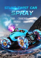 4WD RC Drift-Auto mit Musik, LED-Lichtern, 2.4G Gesten-Funkfernbedienung, Sprüh-Stunt-Auto, 360° drehbares Kletterauto, Spielzeuggeschenk