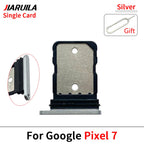 SIM-Kartenhalter für Google Pixel 7 7A 7 Pro SIM Single Kartenfach Halterung Schublade Handyhalter Adapter Fach Chip Slot Schublade Ersatzteile