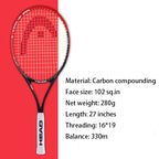 HEAD Carbon Composite Integration Tennisschläger für Anfänger Damen Herren Studenten Einzel-Trainingsschläger