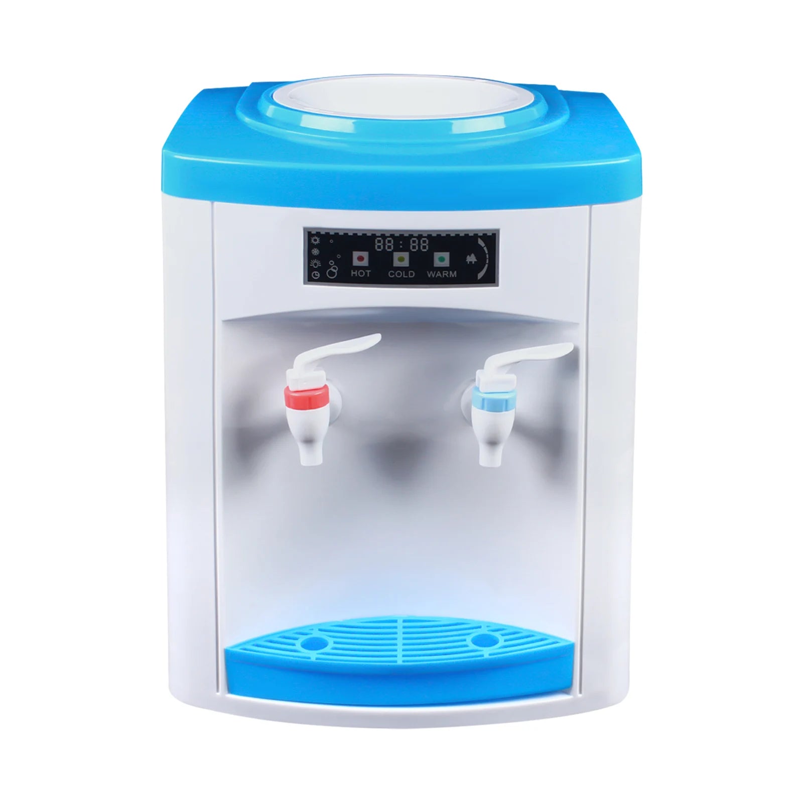 Kompakter Heiß- und Kaltwasserspender, energiesparender Tisch-Wasserspender aus Edelstahl, Mini-Trinkstation für Büro und Zuhause