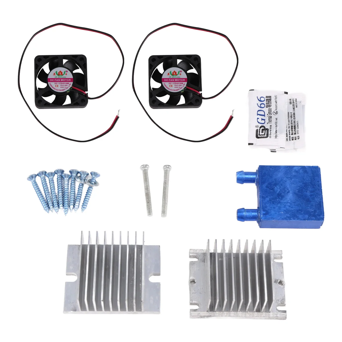 A78E-1 Mini Klimaanlage DIY Kit Thermoelektrischer Peltier Kühler Kühlsystem + Lüfter für Heimwerker Zweitbild