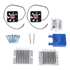 A78E-1 Set Mini Air Conditioner DIY Kit Thermoelectric Peltier Cooler Refrigeration Cooling System + Fan for Home Tool