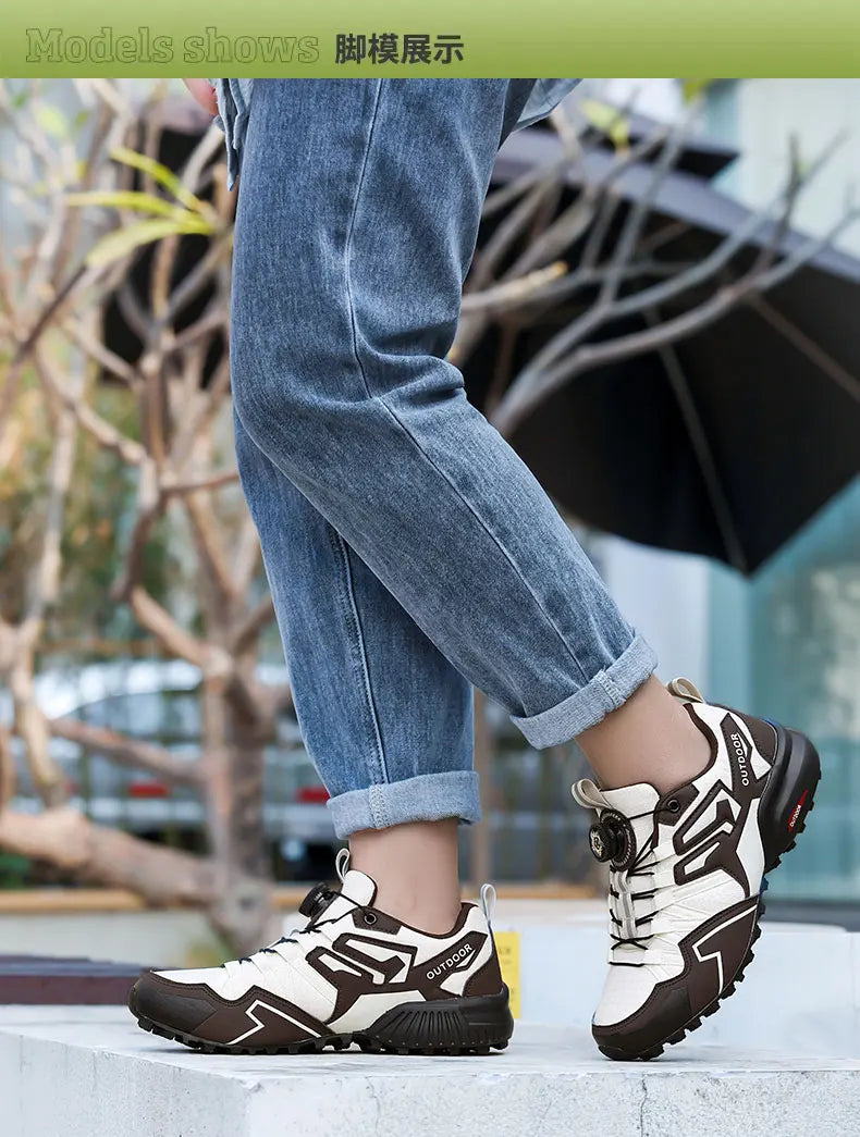 Men Women Cycling Shoes zapatillas ciclismo mtb Bike Riding Shoes Motorcycle Shoes Waterproof Bicycle Shoes Hiking Sneaker Black