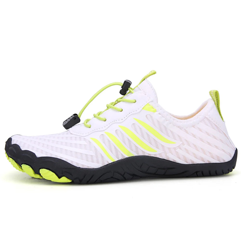 Unisex-Schnelltrocknende Wasserschuhe Herren Damen Bunte Strand-Schwimm-Surf-Wasserschuhe Paar Barfuß-Upstream-Sneaker