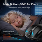 Vention Kabellose Bluetooth 5.1 Maus USB 2.4G Dual-Mode Ergonomische 4000 DPI Stille 6-Tasten-Maus für MacBook Tablet Laptop PC Mäuse