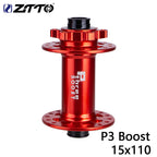 ZTTO MTB 32 Loch Scheibenbremsnabe Vorderradnabe 6-Loch Boost Nabe 15x110 Steckachse 15x100 32H Maza 9x100 QR gedichtete Lager