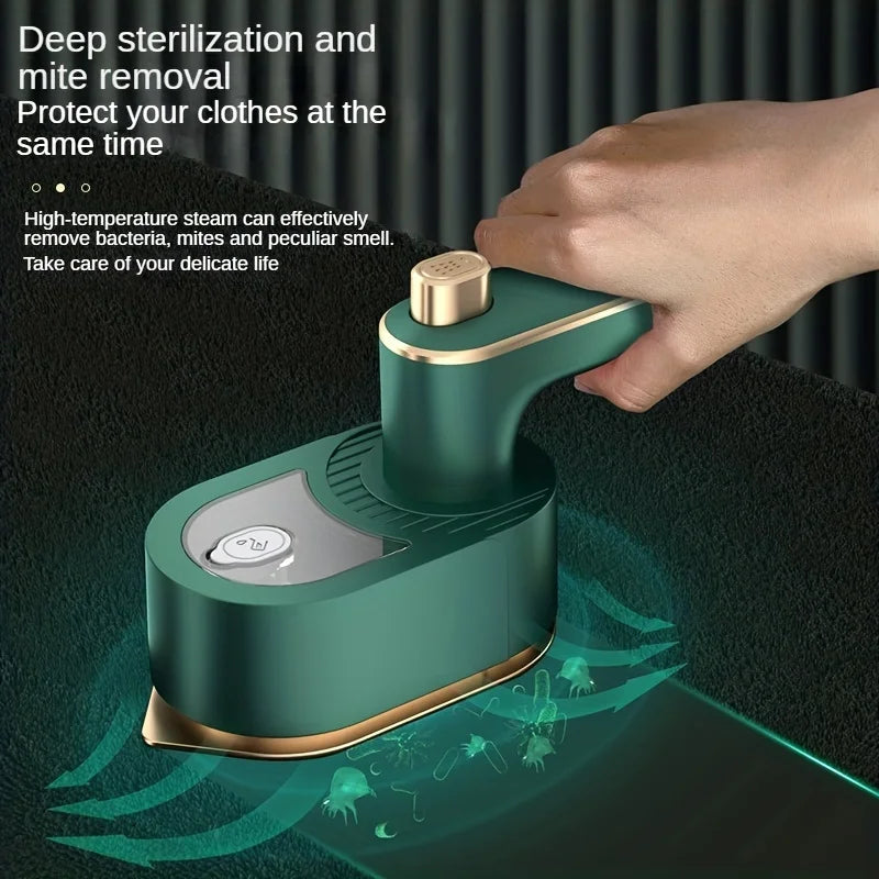 Mini-Dampfglätter Dampfbügeleisen Handheld Tragbar Zuhause Reisen zum Bügeln von Kleidung Nass- und Trockenbügelmaschine