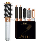 6-in-1 Haartrocknerbürste Heißkamm-Set Professioneller Lockenstab Haarglätter Styling-Tool Luft-Styling Haartrockner Haushaltsgerät