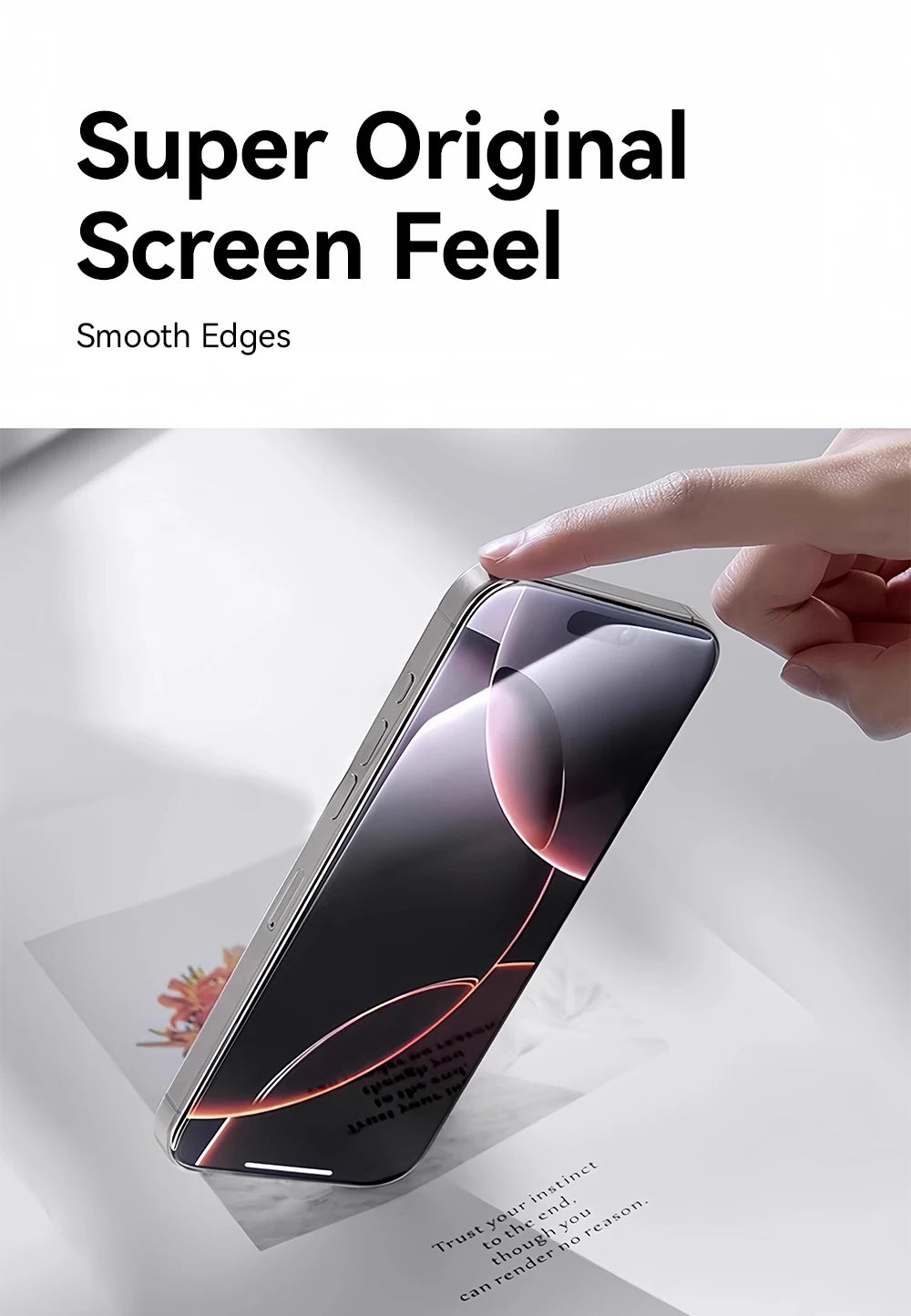 Joyroom 1/2/3 Stück für iPhone 17 Pro Max HD Glas Displayschutzfolie für iPhone 17/17Pro/17Air Vollbild-Schutzfolie aus gehärtetem Glas