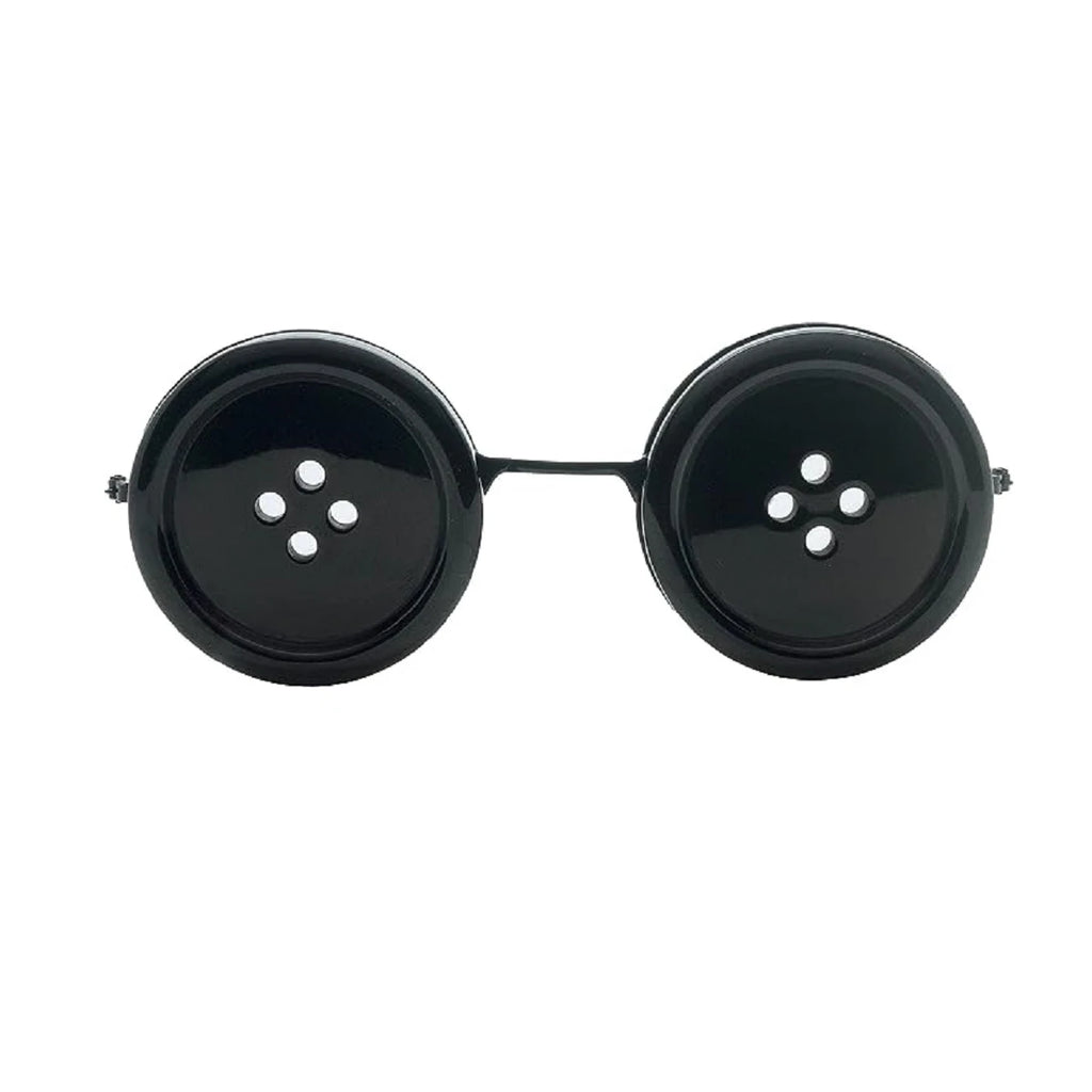 1PC/2PC Coraline Knöpfe Augen Brille Halloween Cosplay Brillen Requisiten Neuheit Lustige Brillen für Other Mother Kostüm Zubehör