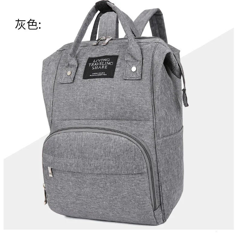 Wickelrucksack Windeltasche Mama Große Kapazität Taschen Mama Baby Multifunktionale Wasserdichte Outdoor Reise Windeltaschen für die Babypflege