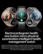 2026 Neue Smartwatch für Pflegeberufe mit EKG+PPG Gesundheitsanalyse Blutdruck Lipide Harnsäure Drahtlose HD-Anruf Smartwatch Herren Damen