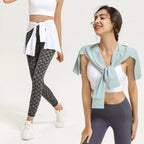 Fitness-Rock, Hüftabdeckung, Workout-Fitness-Bekleidung, Tanz-Ballett-Röcke für Damen, Sport-Yoga-Kleid, kurzer Oberschenkel-Abdeckungsrock