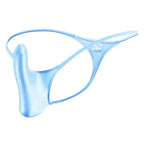 YAULAANG Sexy Herren Glanz Gay Unterwäsche Öliger G-String Tanga Glänzend niedrige Taille Hohe Elastizität Herren Dessous