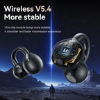 Touchscreen-Bluetooth-Kopfhörer 144 Sprachen Echtzeit-Übersetzung Kopfhörer Drahtlose Open-Ear-Clips Sport-Gaming-Kopfhörer