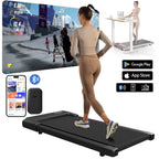 300lbs Laufband für Zuhause 2.5HP Laufbänder Walking Pad LCD Digitalanzeige 2in1 Walking Running Fitnessgerät