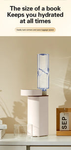 2000W Sofort-Heißwasserspender, 3-Sekunden-Schnellerhitzung, kompatibel mit Mineralwasser/Flaschenwasser, tragbarer Wasserspender