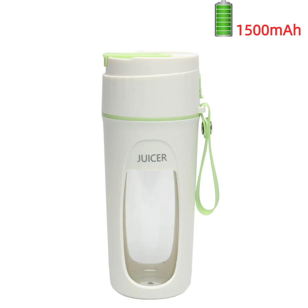 Tragbarer Entsafter Mini Elektrischer Mixer Multifunktions-Entsaftermaschine Obstmixer Extraktoren Smoothie-Mixer 8 Klingen 3000mAh