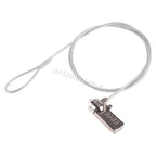 Laptop 4-stelliger Zahlencode Sicherheits-Kabelschloss Kette Diebstahlsicherung Ersatz Q81E