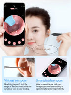 2nd Generation,Digital otoscope,Ear Wax Cleaner Camera,endoscope camera,Earwax Removal Endoscope with Camera,Ear Cleaning Tools