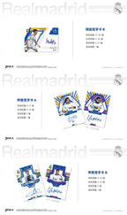 Original 2025 DAKA Real Madrid Star Cards Sammelbox Limitierte Auflage Nummerierte Unterschrift Must-have für Fans und Sammler