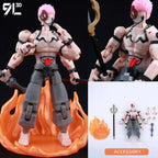 9L3D Lucky13 Gojo Sukuna Jujutsu Fushiguro Toji Gojo Satoru Actionfigur Dummy13 T13 Mehrgelenkige Sammlerstücke Titan13