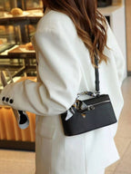 Neue Handtasche aus echtem Leder LP19 für Mobiltelefone für Damen. Exklusiv für Damen, mit luxuriösem Design und kompakter und exquisiter Optik.